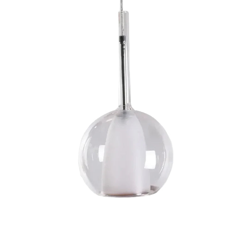 LumaSphere – Moderne glas LED-pendellampe