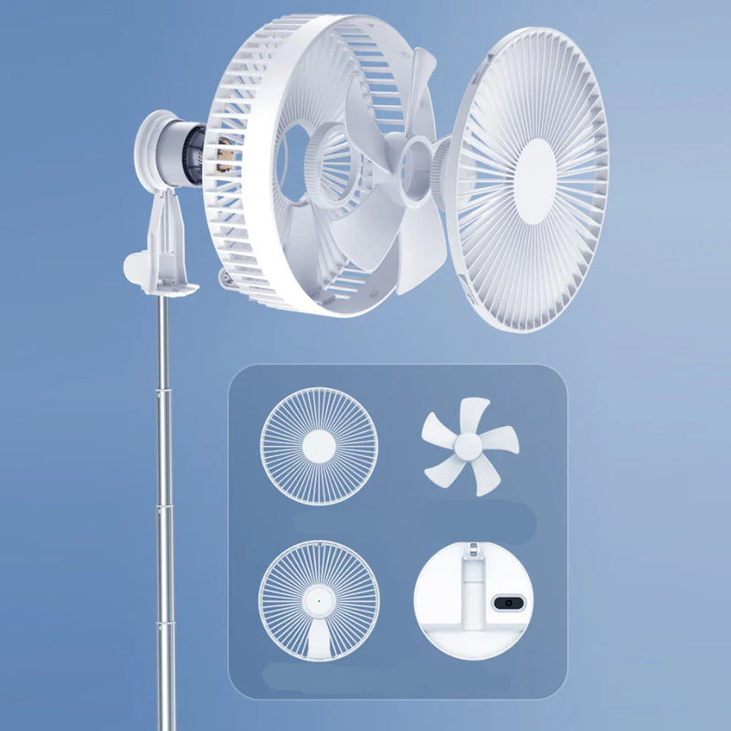 BreezeFlow – Justerbar blæser med spiralbladsdesign for effektiv køling