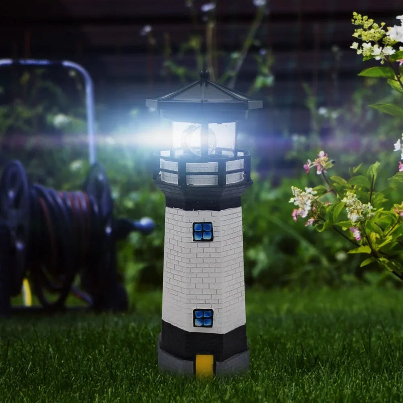 CoastGlow – Fyrtårn solcelledrevet LED-havelampe