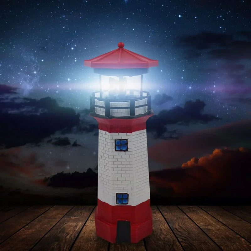 CoastGlow – Fyrtårn solcelledrevet LED-havelampe
