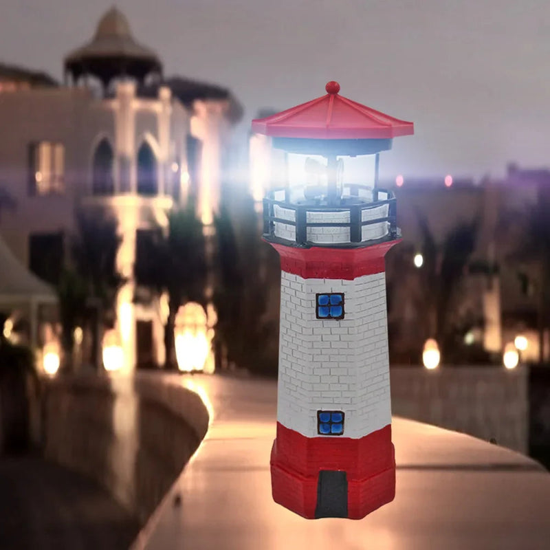 CoastGlow – Fyrtårn solcelledrevet LED-havelampe
