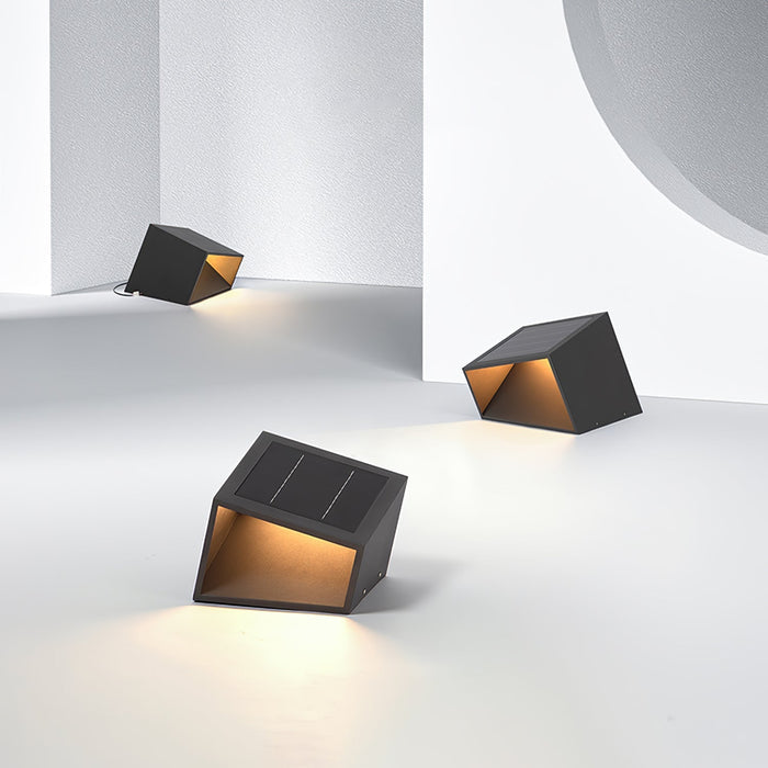 GlowCube – Moderne Solar Havelampe til stilfuld udendørsbelysning