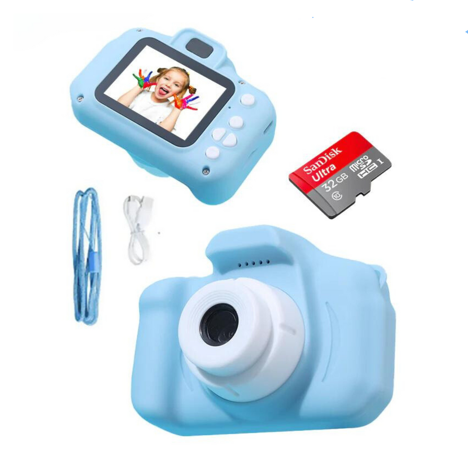 KidCam – Digitalkameralegetøj til unge skabere med 8 MP-objektiv til at fange minder