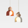 ArtsyGlow - Loftlampe med Farverige Detaljer og Kunstnerisk Design