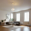 LuxeGlow – Skulptureret prisme-pendel for moderne elegance og varme