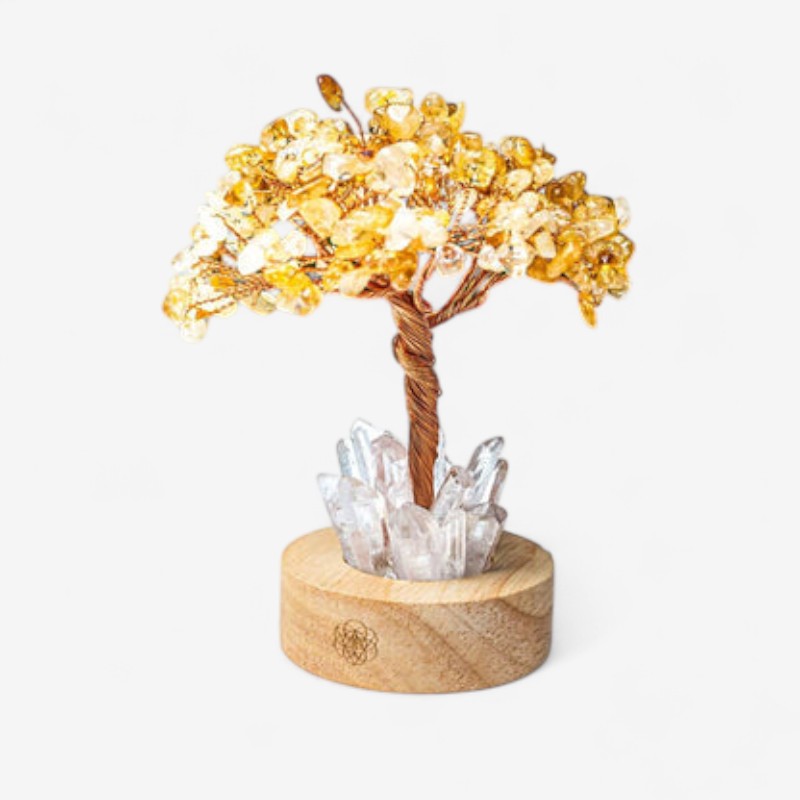 ShineLeaf – LED bordlampe med træinspireret design