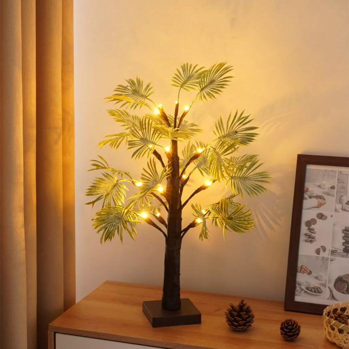TropiGlow – LED julelys med palmebladsdesign