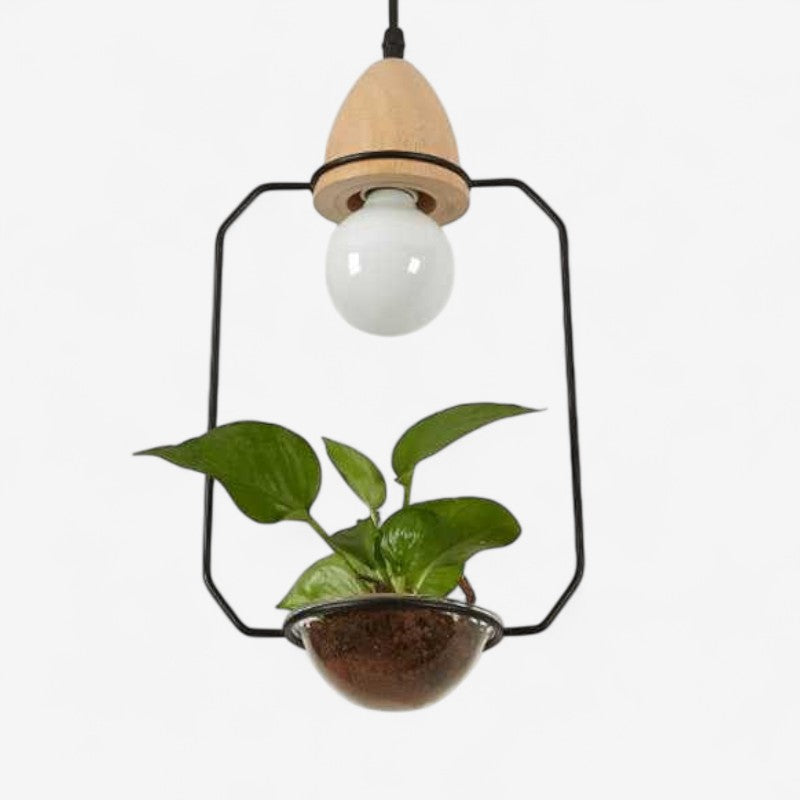 BloomGlow - Dekorativ LED pendel lampe med blomsterpotte