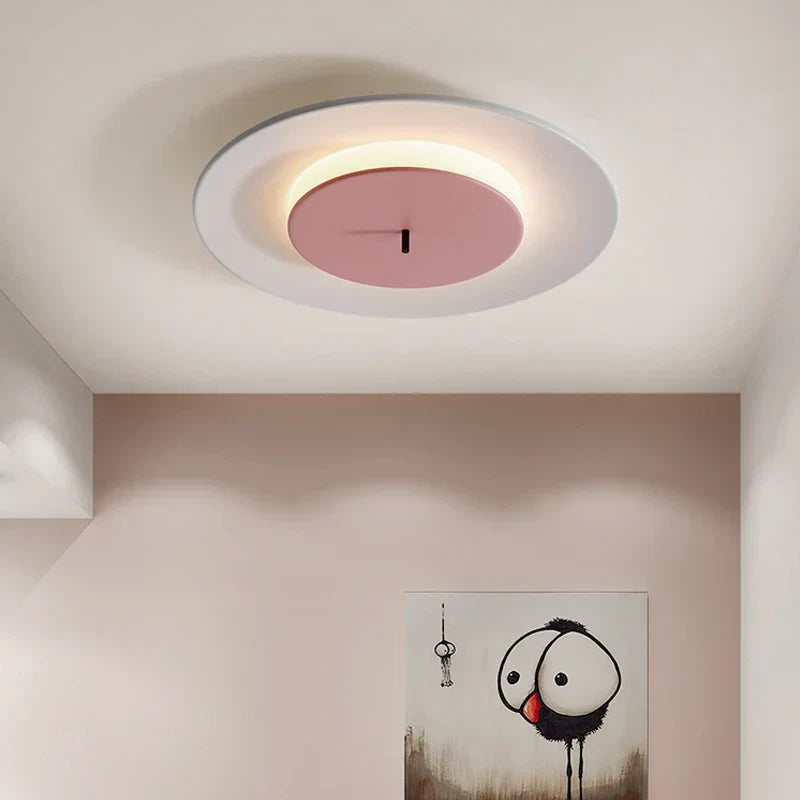 OrionGlow – Moderne rundt LED-loftslys med kreativt design til stilfuld hjemmebelysning