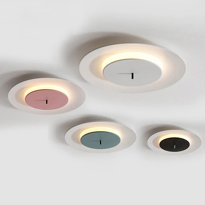 OrionGlow – Moderne rundt LED-loftslys med kreativt design til stilfuld hjemmebelysning