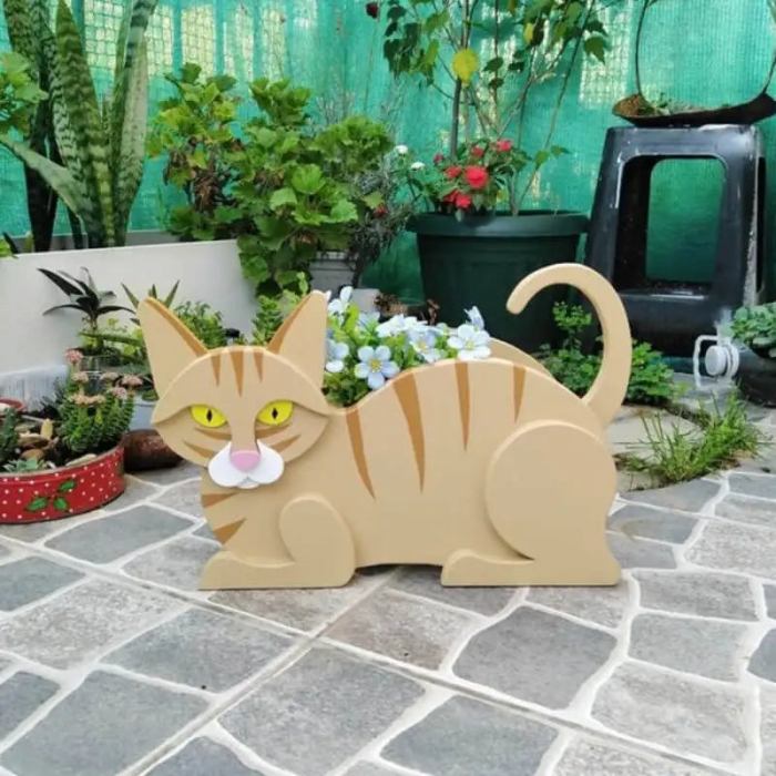 MeowGarden – Katteformede plantepotter til sukkulenter og små planter med legende charme