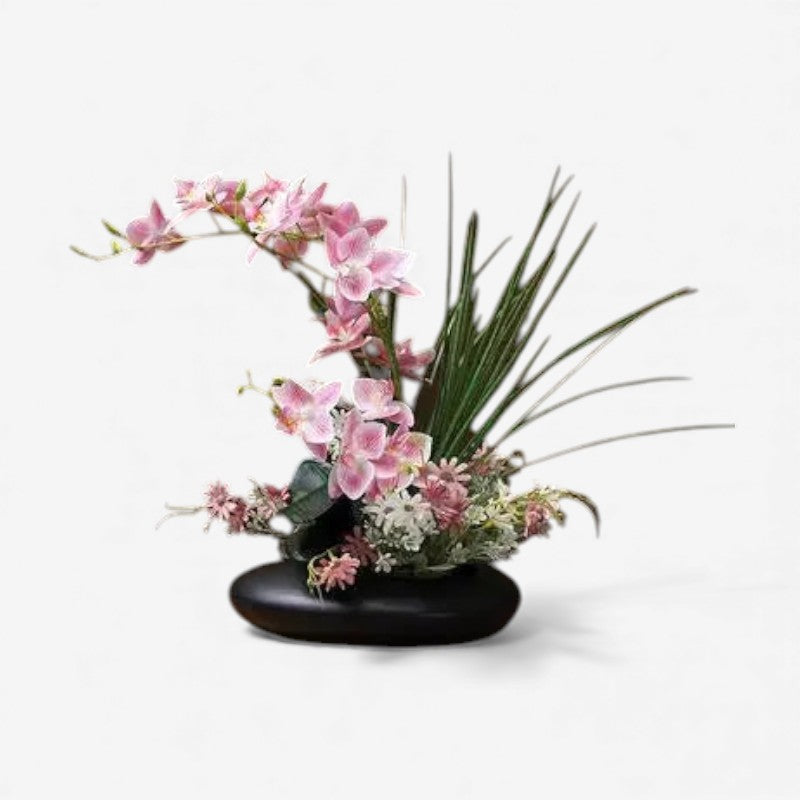 LoopFlora - Dekorativ Bordblomsterurne med Rundt Design