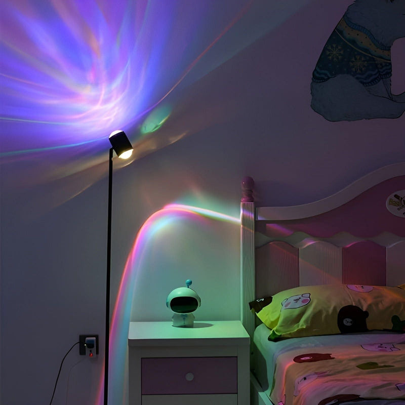 SunsetGlow - Projektions-USB-natlampe med varm atmosfære