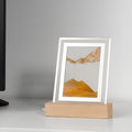 CalmiWave – Kunstlampe med flydende sand og beroligende LED-lys