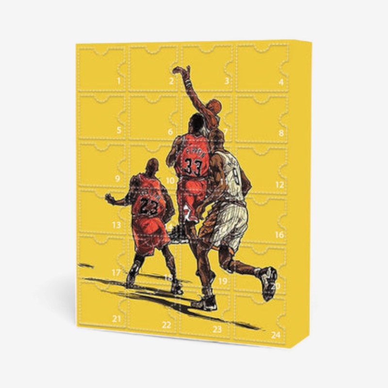 BallTrove - Basketball tegnefilmdukke nedtællingsgaveæske