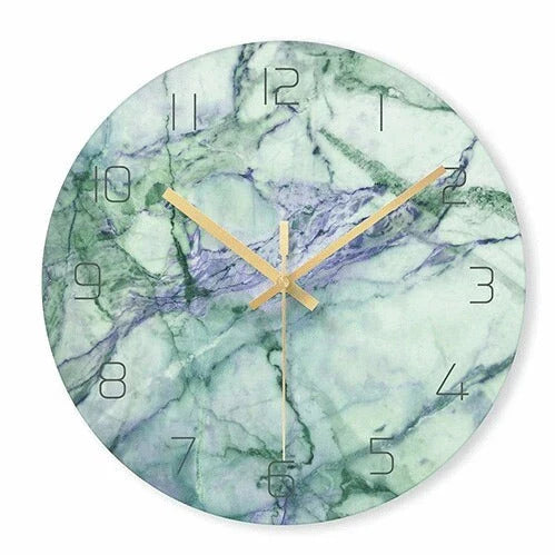 TimeTik – Elegant vægur med marmorinspireret design for tidløs sofistikering