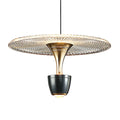 LumaDisc – Moderne skiveformet LED-loftlampe med varm glød