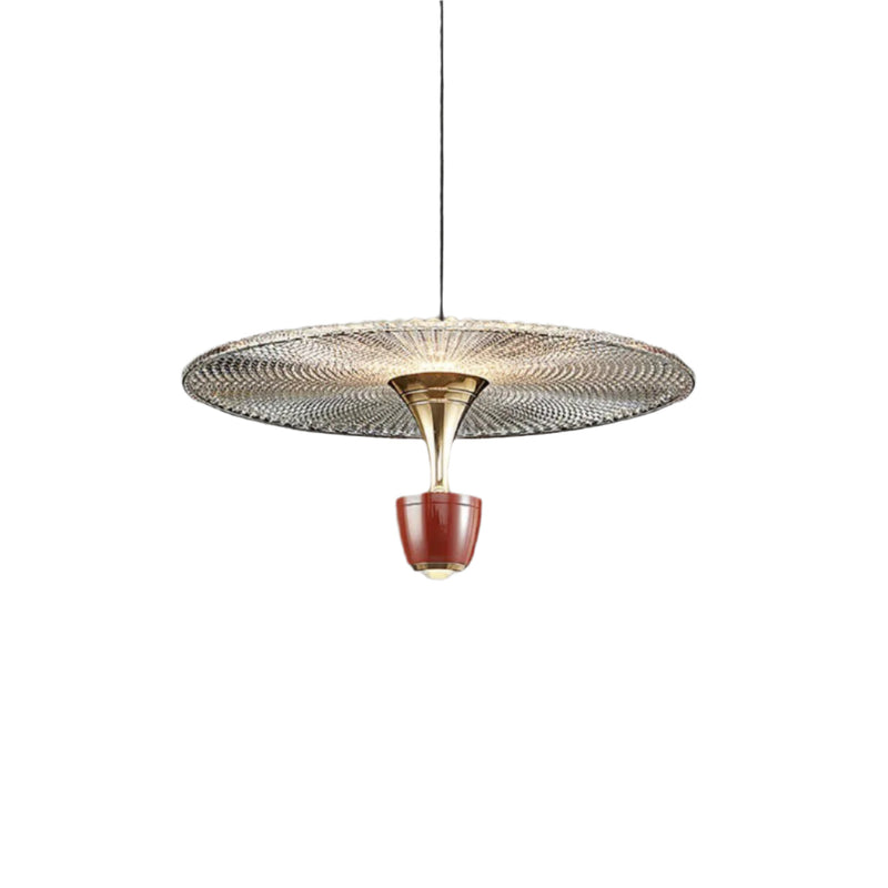 LumaDisc – Moderne skiveformet LED-loftlampe med varm glød