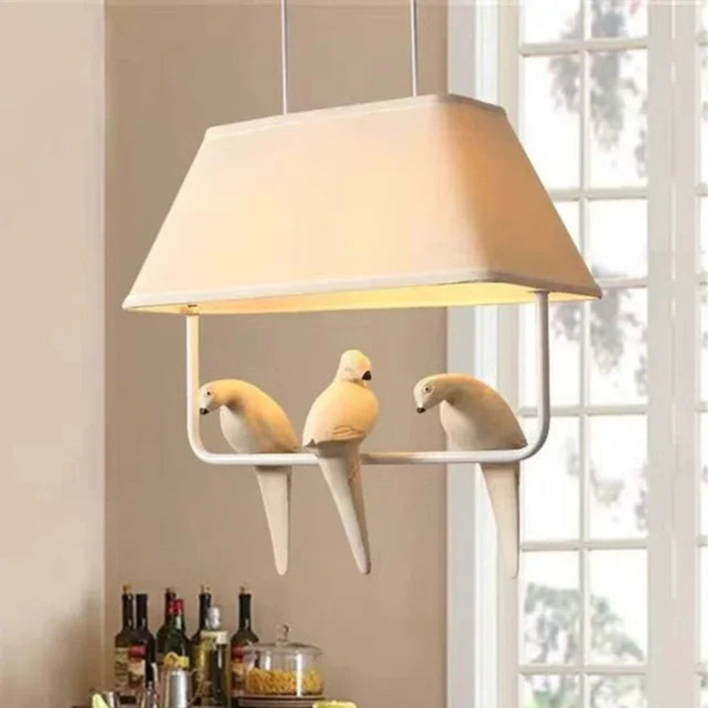 ZenAviary – Elegant japansk fuglependellampe til kunstnerisk stemningsbelysning og boligindretning