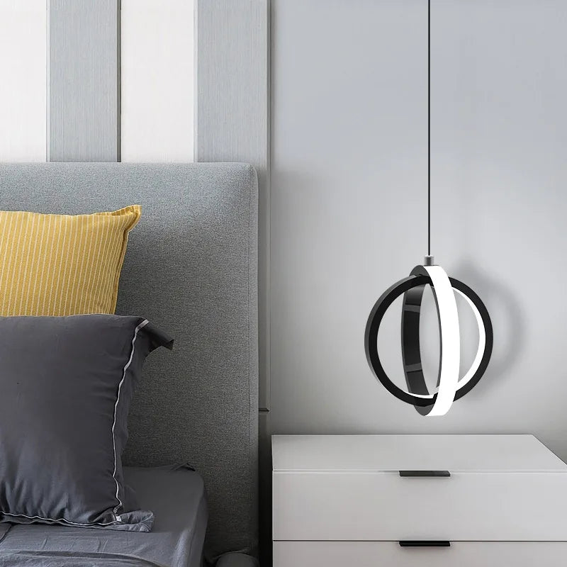 SpiralStar – Minimalistisk pendellampe med blødt LED-lys til moderne interiør