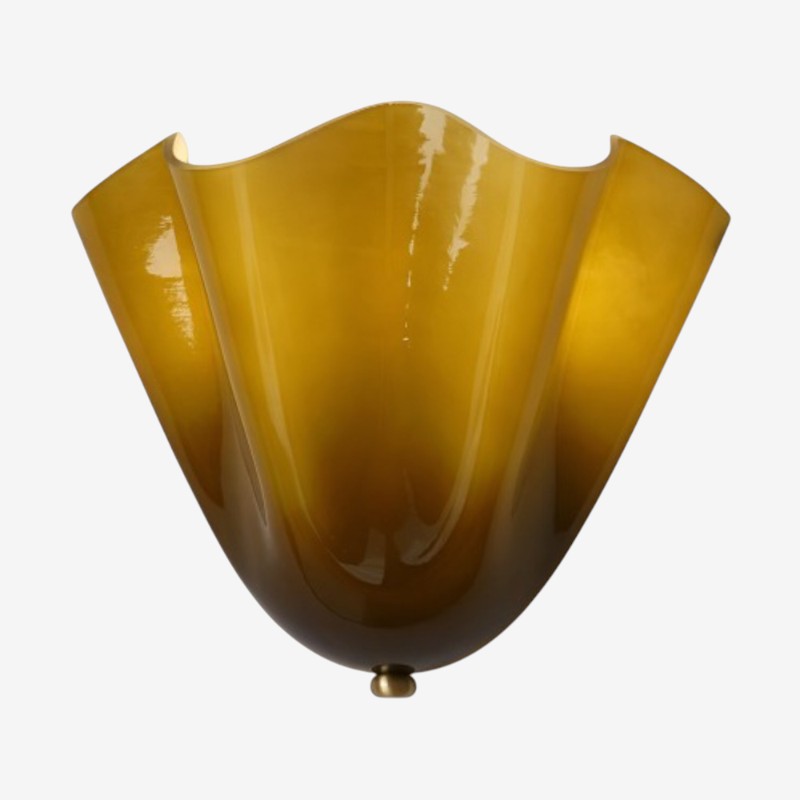 ShellGlow – LED Væglampe med Skalsinspireret Design
