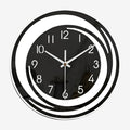 ClockMate – Rund Vægur med Digital Display
