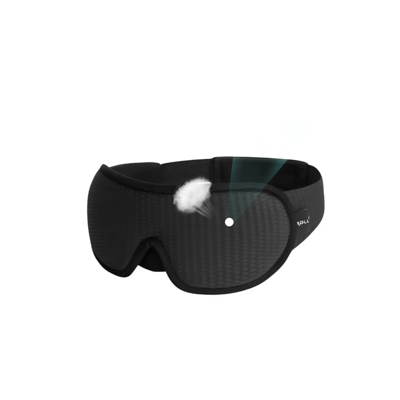NoirNap - Ergonomisk kontureret øjenmaske med 3D Fit for fuld lysblokering og komfort