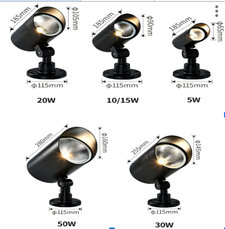 BrightScape - LED udendørslamper med holdbart design til landskabsfremhævninger