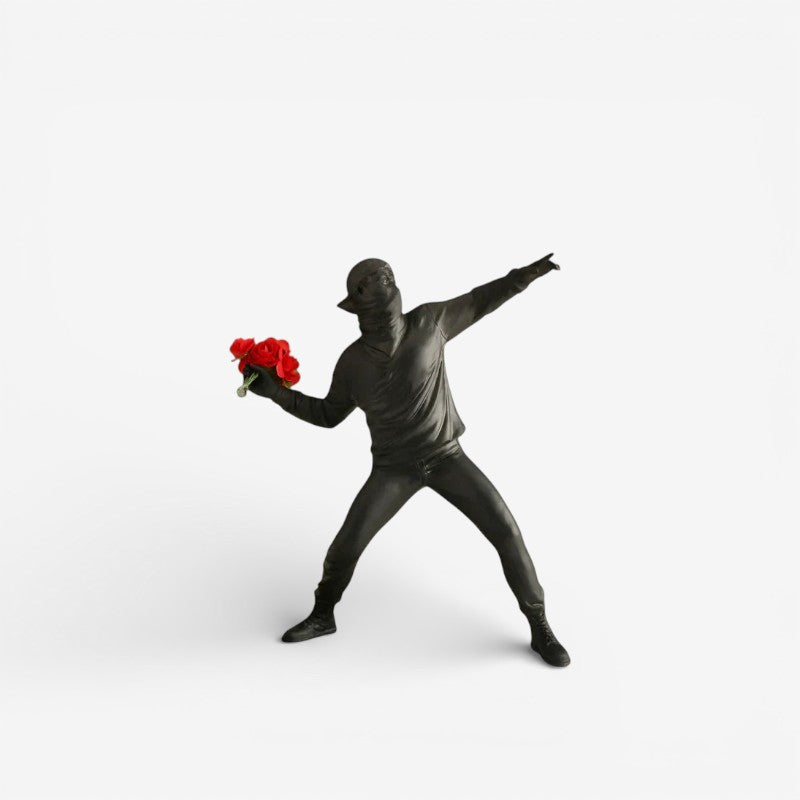 StatueFlow - Dekorativ Figurstatue i Follower Throw Positur