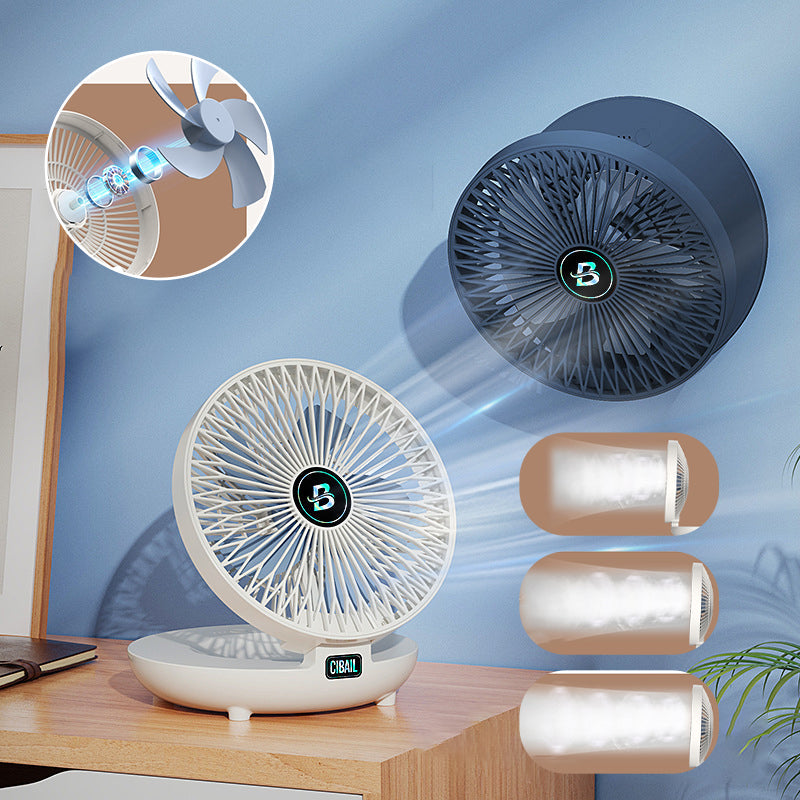 SmartFan – Kompakt 5-blads bordventilator med justerbare hastigheder
