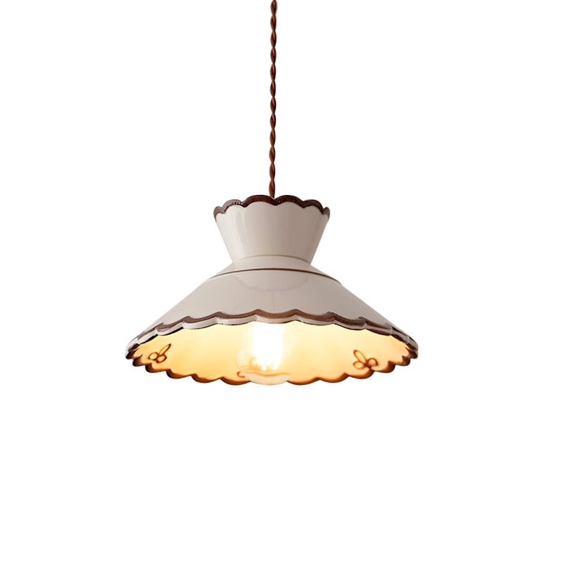 ClayAura – Retro keramisk pendellampe til hjemmets interiør