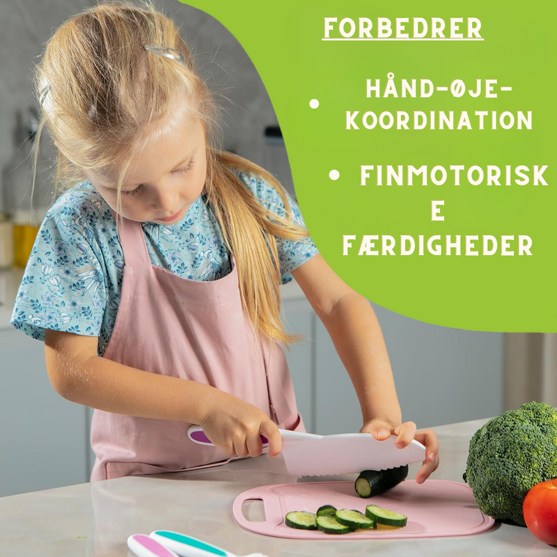 KidChef – Sikkert madlavningssæt til børn, der kan lære køkkenfærdigheder