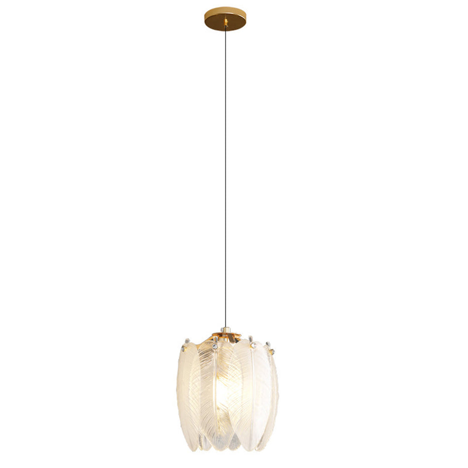 GlowLeaf - Loftlampe med Blød Belysning og Elegant Bladinspireret Design