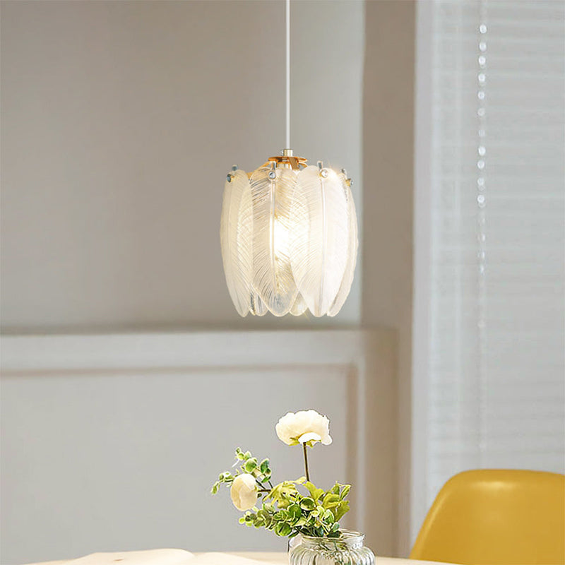 GlowLeaf - Loftlampe med Blød Belysning og Elegant Bladinspireret Design