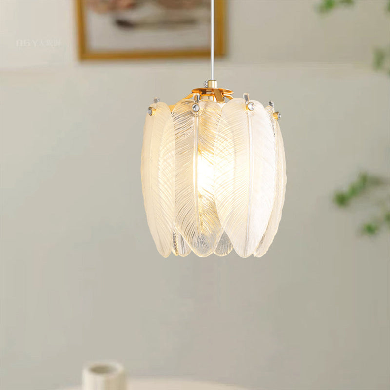 GlowLeaf - Loftlampe med Blød Belysning og Elegant Bladinspireret Design