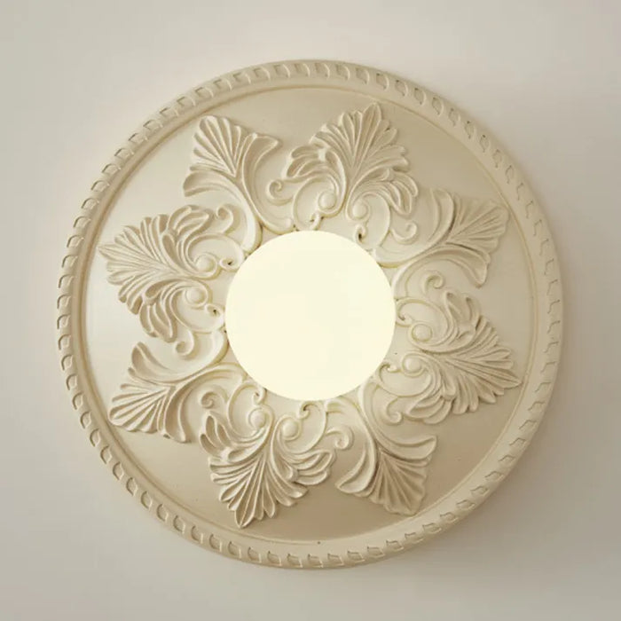 LumaGlow – Moderne rund væglampe med glat finish
