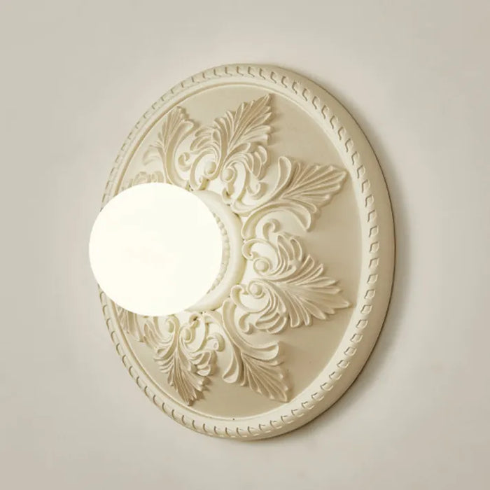 LumaGlow – Moderne rund væglampe med glat finish