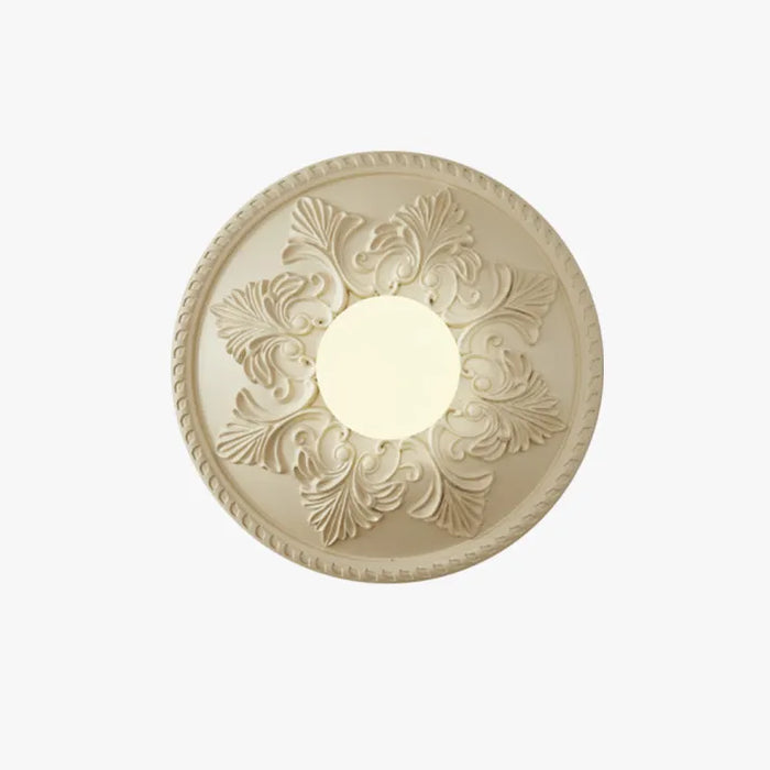 LumaGlow – Moderne rund væglampe med glat finish