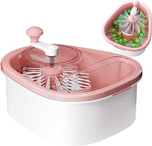 PureVeggo – Kompakt hvid grøntsagsrenser med afrundede kanter og minimalistisk design