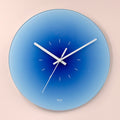 TimeVista - Elegant vægur i glas med minimalistisk, moderne charme