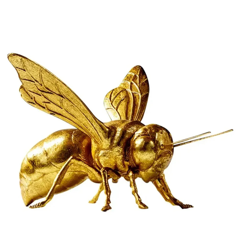 InsectaLuxe – Guldskulpturer af knæler, græshoppe og bi