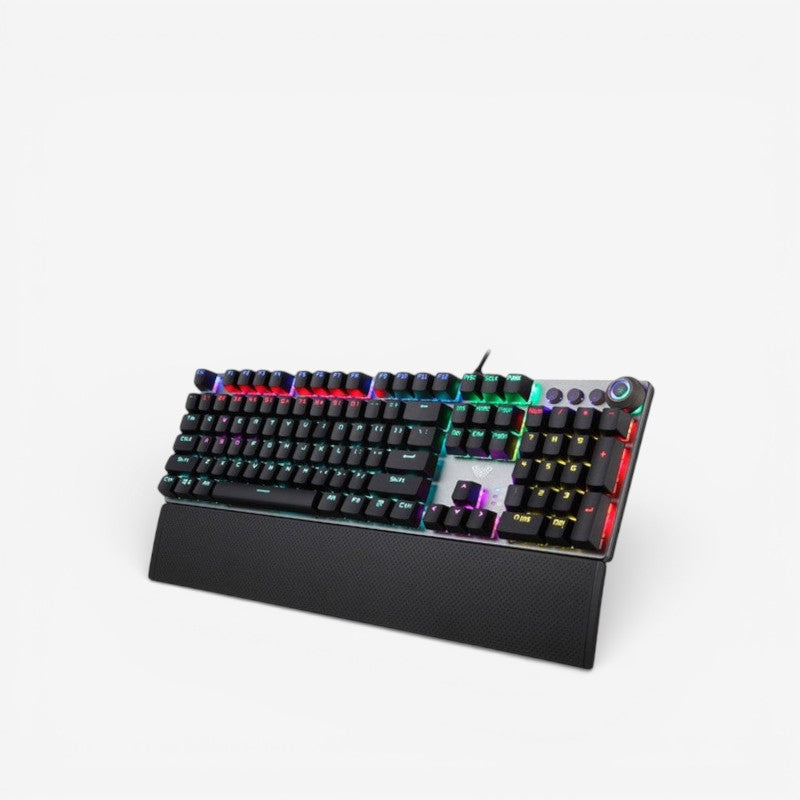 GlowBoard - Kabelbundet Tastatur med RGB Baggrundslys