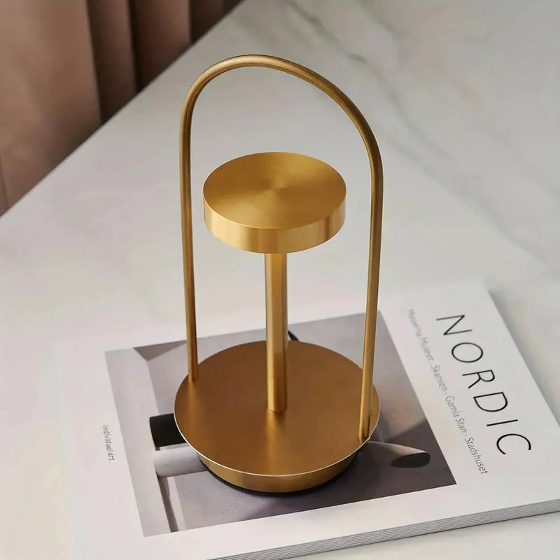 VivaGlo - Bærbar vintage bordlampe med lækkert design