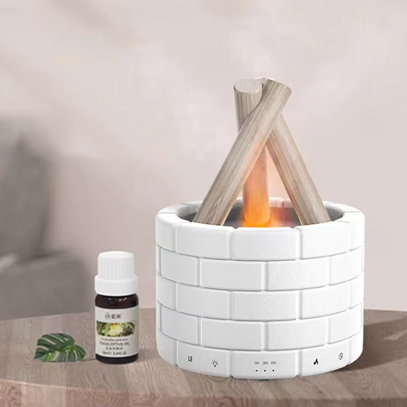 PureMist – Kompakt ultralydsbefugter med hyggelig pejsinspireret flammeeffekt