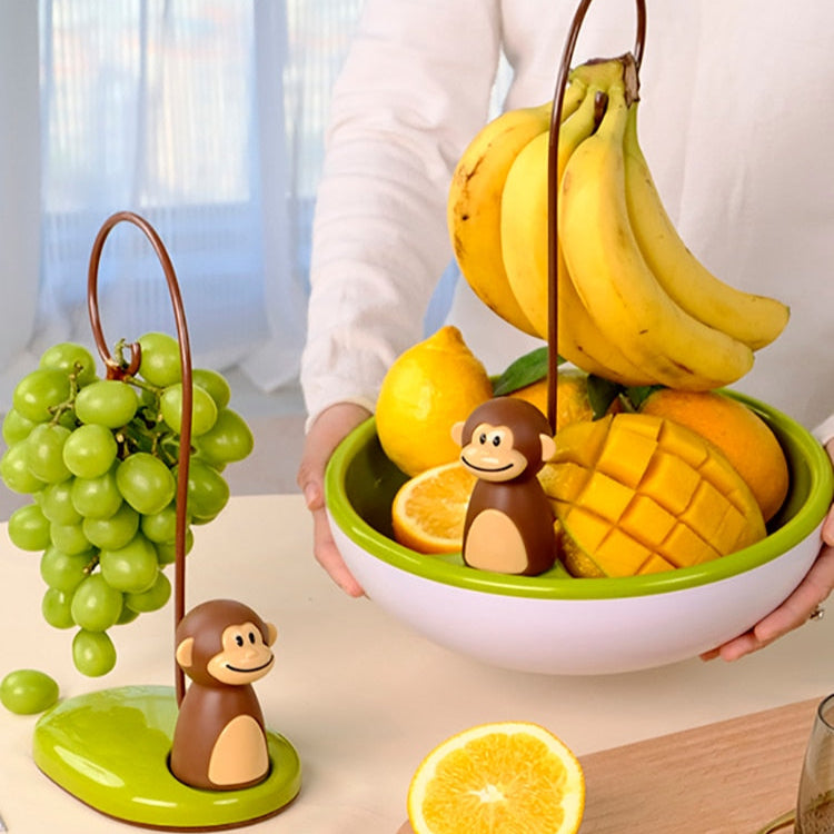 BananaLift - Bananophæng i form af en abe til frisk og pæn opbevaring