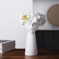 FloraMuse – Nordisk pigehovedvase med blomsterkrone til elegante blomsterarrangementer