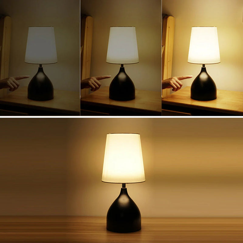 LumaTouch – Elegant LED-bordlampe med touch-betjening og kompakt energieffektivt design til moderne rum