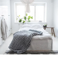 CozyWeave – Elegant plys tæppe med et tidløst tekstureret design
