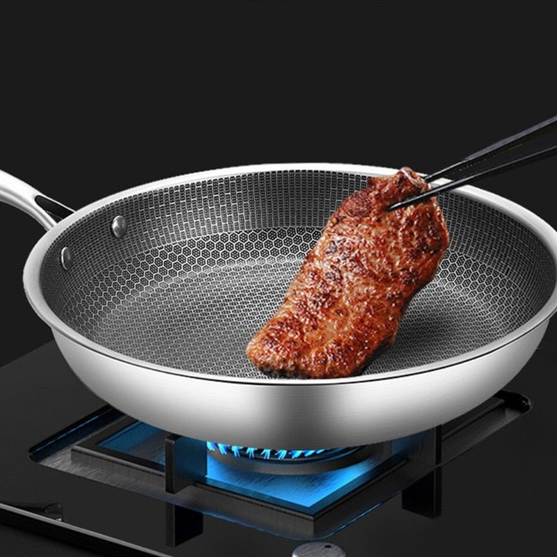 ChefElite | Premium non-stick stegepande i rustfrit stål