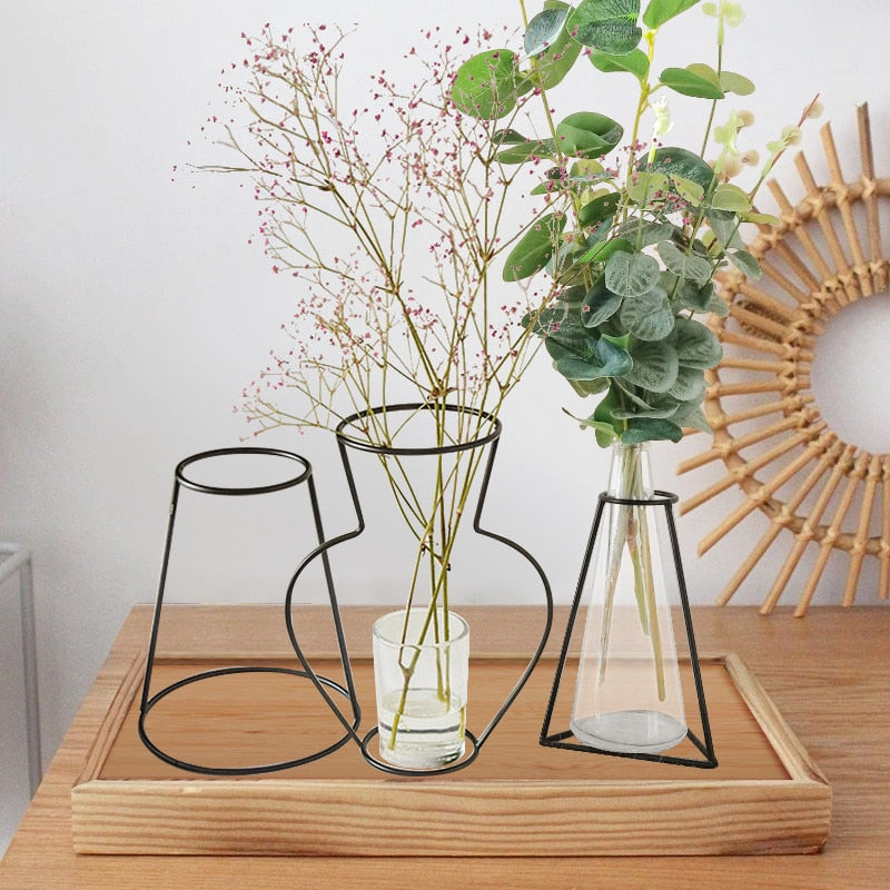 FloraVase - Moderne Minimalistisk Vase Til Stilfulde Blomsterudstillinger